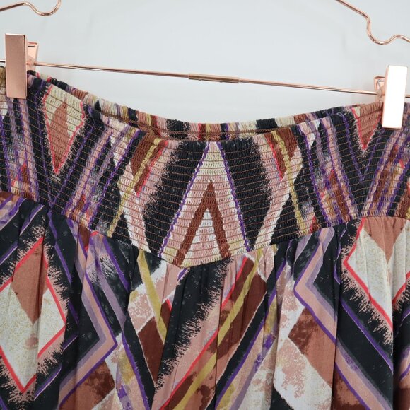 Free People Miranda Angular Pants Womens S Relaxed Eclectic Unique Festival Boho - Picture 10 of 11